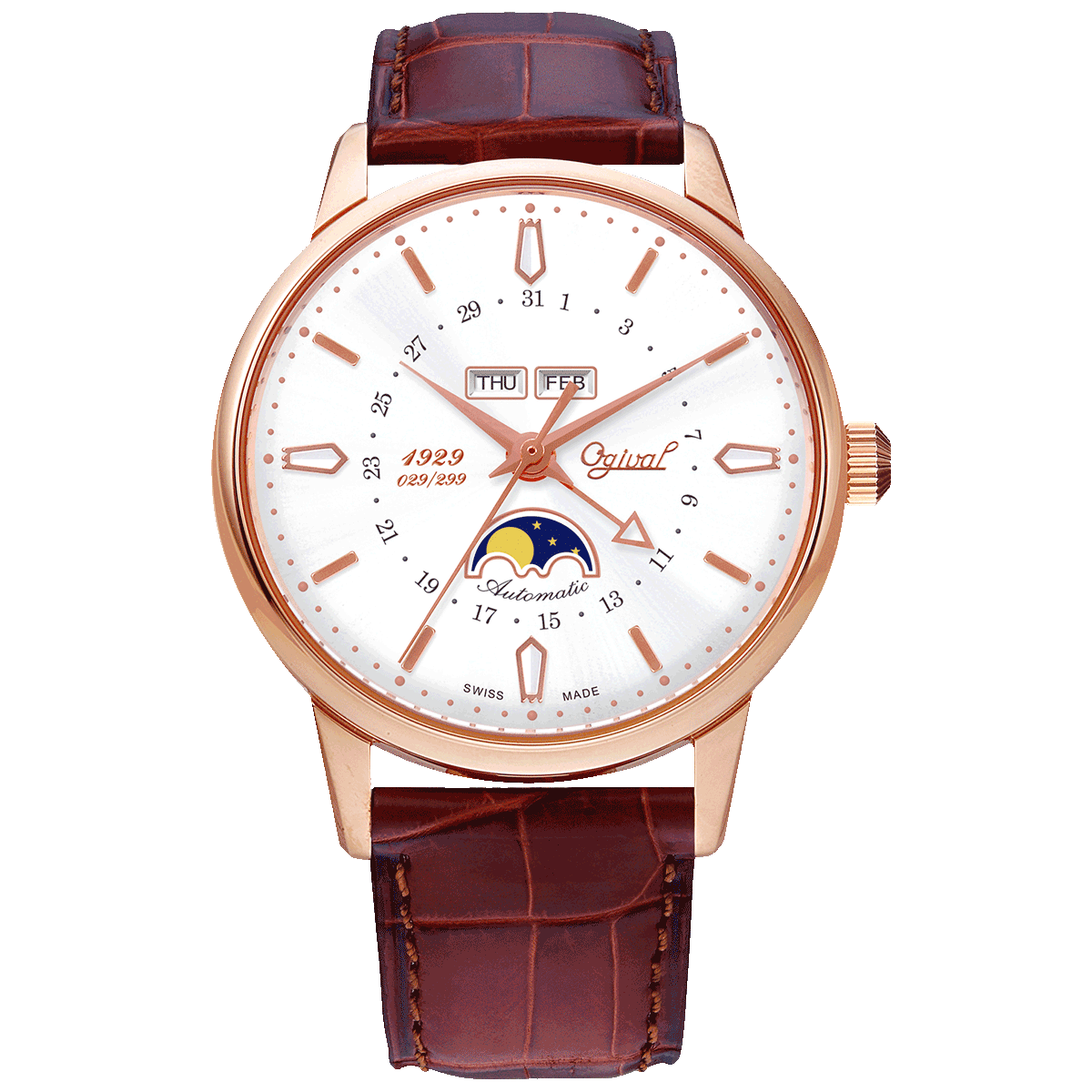 AUTOMATIC SUN AND MOON OG1929-A90GR-VHT