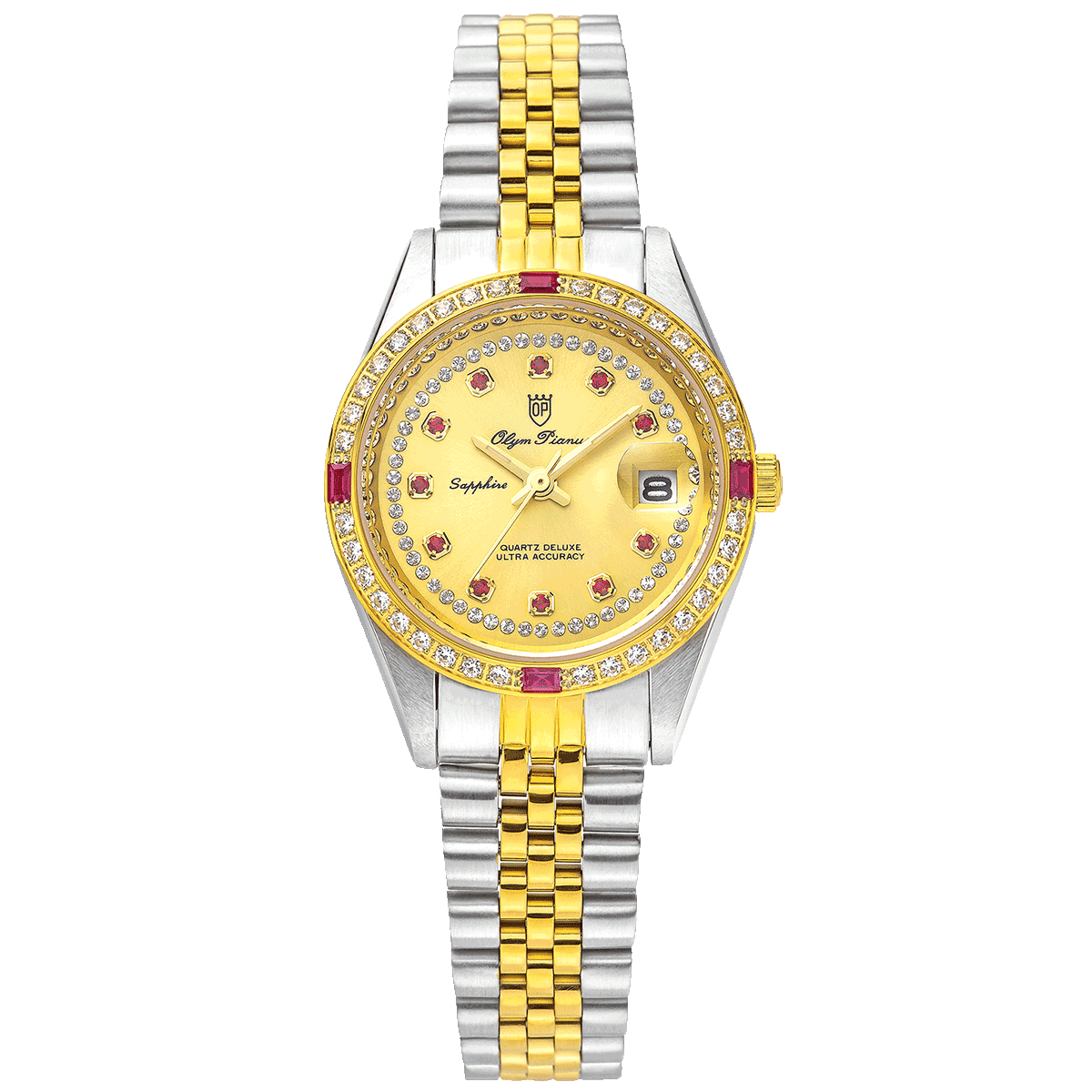 QUARTZ DELUXE LADY OP6832DL29SK-V