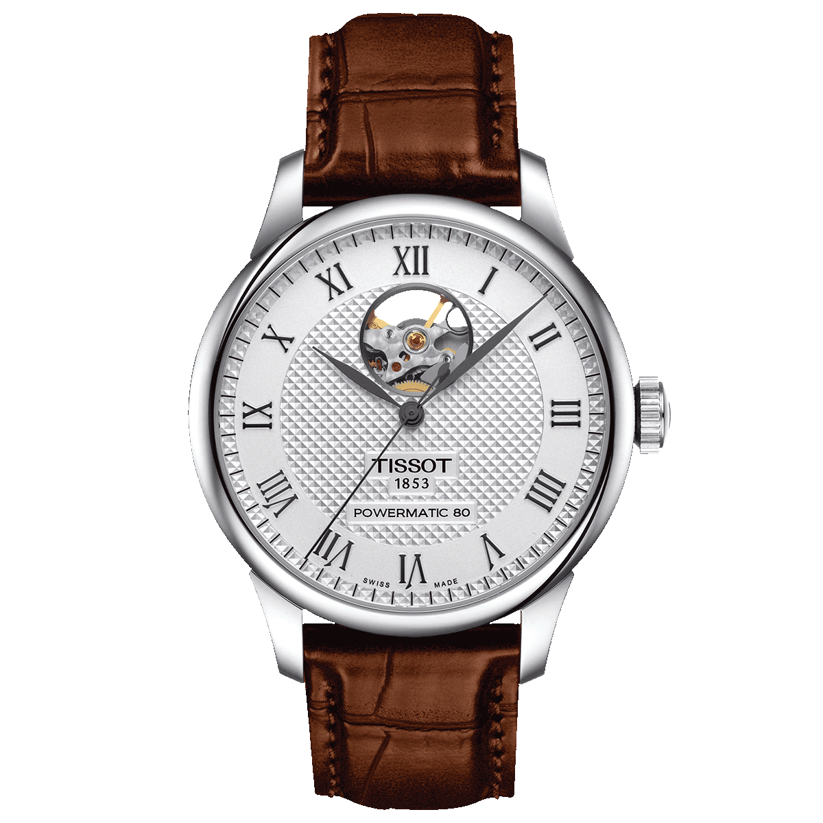 LE LOCLE POWERMATIC 80 OPEN HEART T006.407.16.033.01